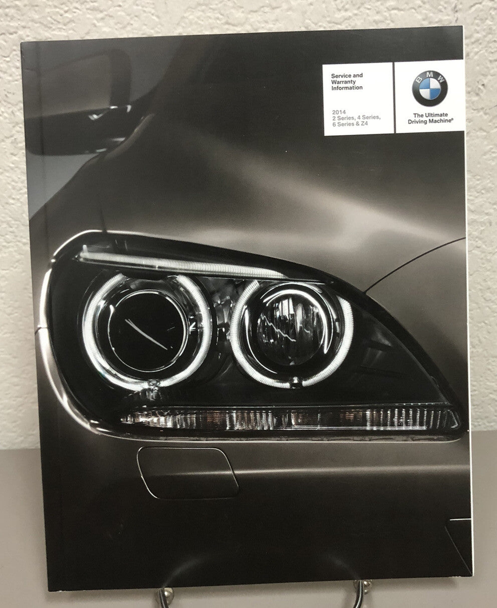 2014 BMW 6 Series Gran Coupe Genuine OEM Owner's Manual Set w/ iDrive and Case
