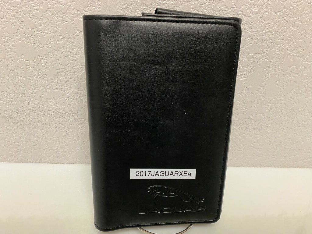 2017 Jaguar XE Genuine OEM Owner's Manual Set with Jaguar Case--Free Shipping!!!