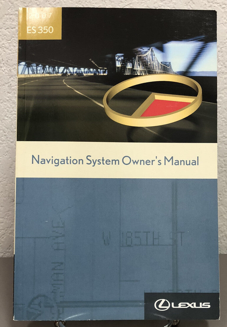 2007 Lexus ES 350 Genuine OEM Owner's Manual Set with Navigation Manual & Case