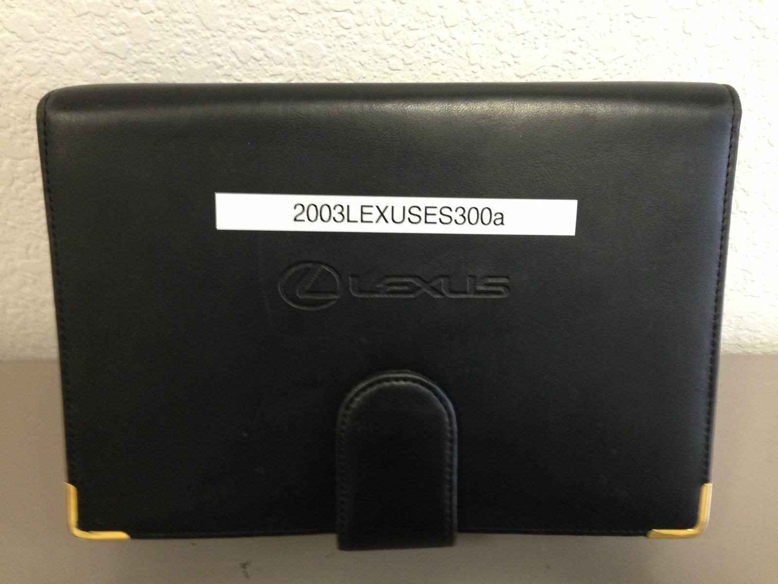 2003 Lexus ES 300 Genuine OEM Owner's Manual Set w/Navigation Manual & Case
