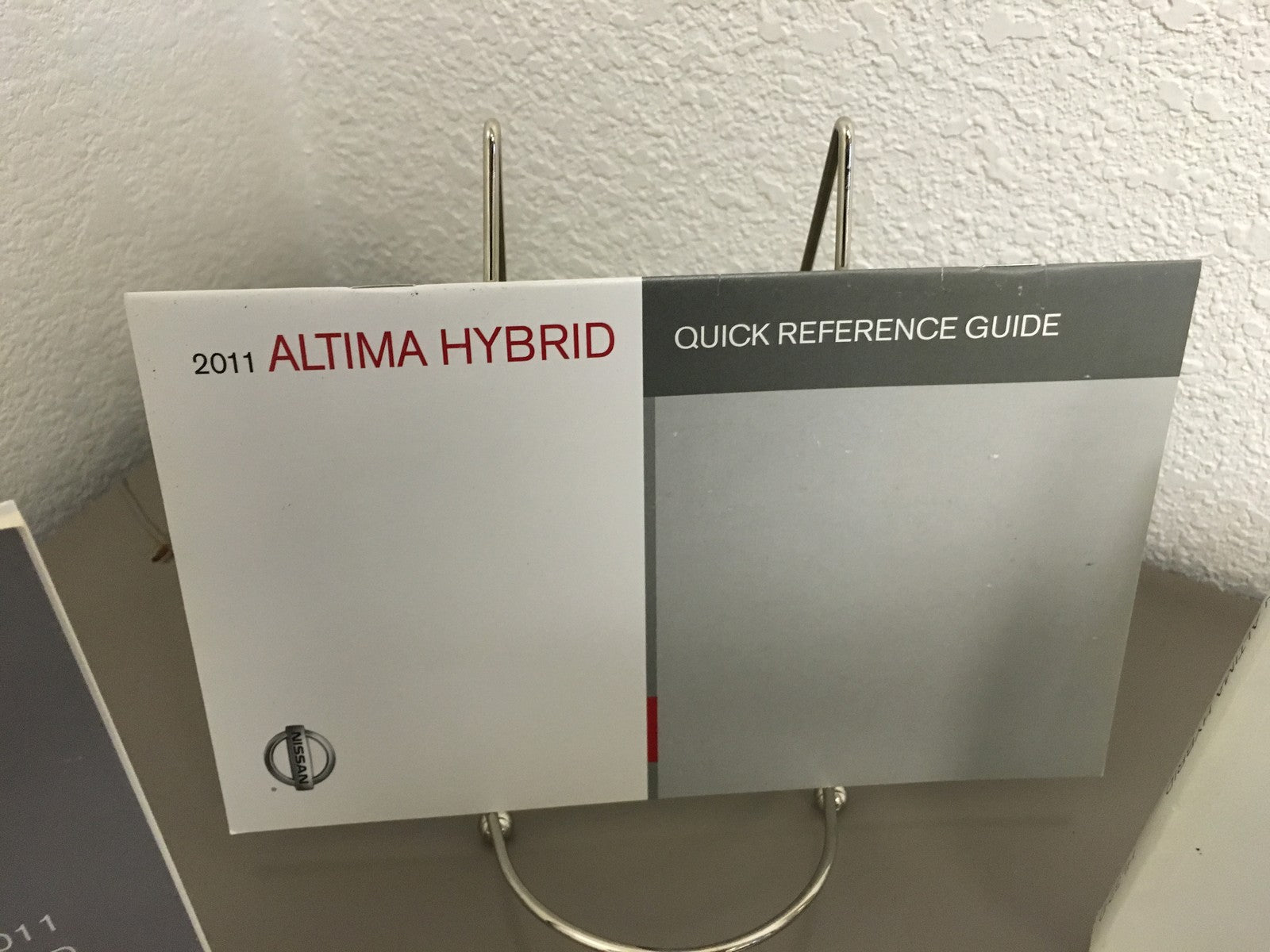 2011 Nissan Altima Hybrid Genuine OEM Owner's Manual Set with Case