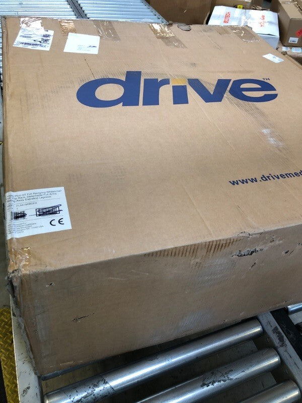 Drive Medical PLA418RBDFA Viper Plus GT Full Reclining Wheelchair--Open Box