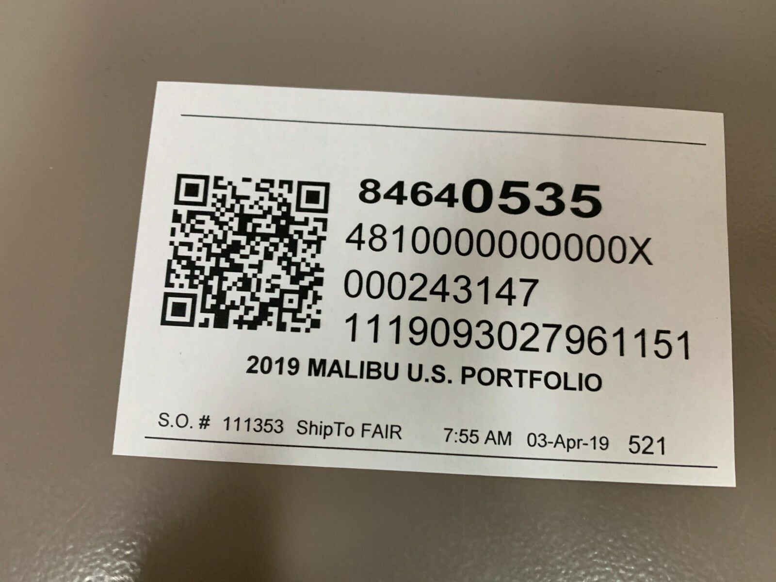 2019 Chevrolet Malibu Genuine OEM Owner's Manual Set--Free Shipping!