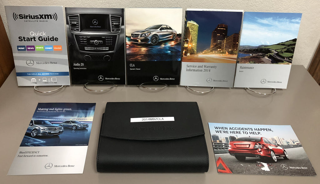 2014 Mercedes-Benz CLA 250 CLA 45 AMG 4MATIC OEM Owner's Manual Set-Ships Free!