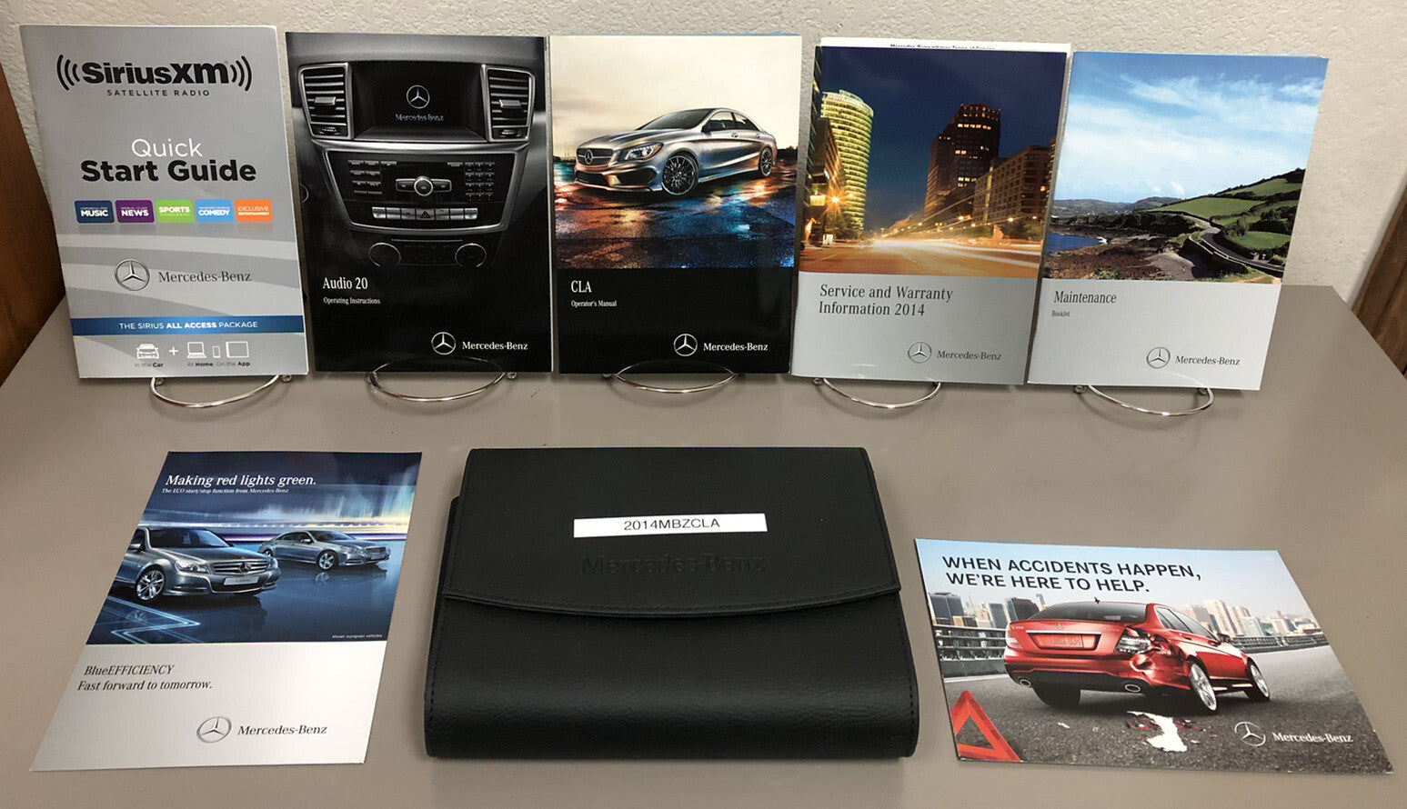 2014 Mercedes-Benz CLA 250 CLA 45 AMG 4MATIC OEM Owner's Manual Set-Ships Free!