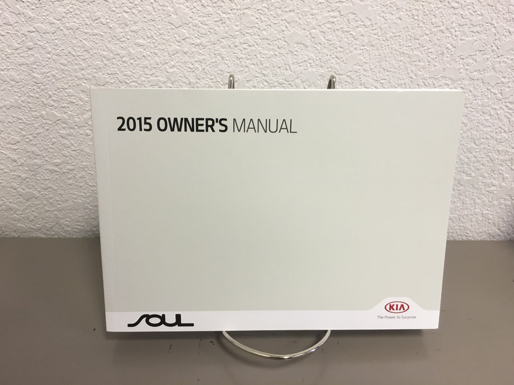 2015 Kia Soul Genuine OEM Owner's Manual Set w/Supplements & Case-Free Shipping!