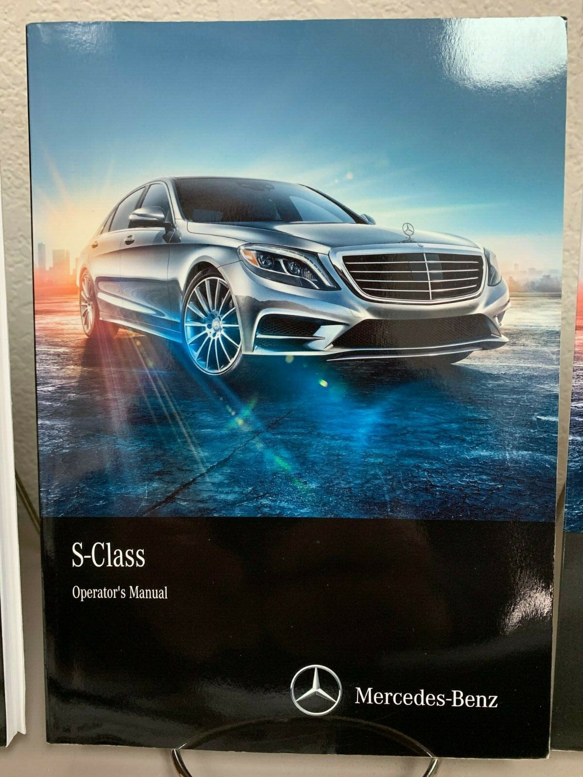 2015 Mercedes-Benz Genuine OEM S-Class S550e Hybrid Owner's Manual Set w/Case