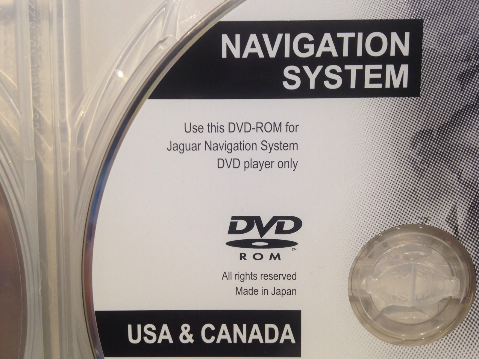 2008 2009 Jaguar XF Series Navigation DVD Map 2 Disc Set w/Case 6W93-10E898-BE