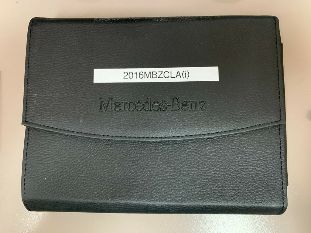 2016 Mercedes-Benz CLA 250 AMG Genuine OEM Owner's Manual Set w/Mercedes Case