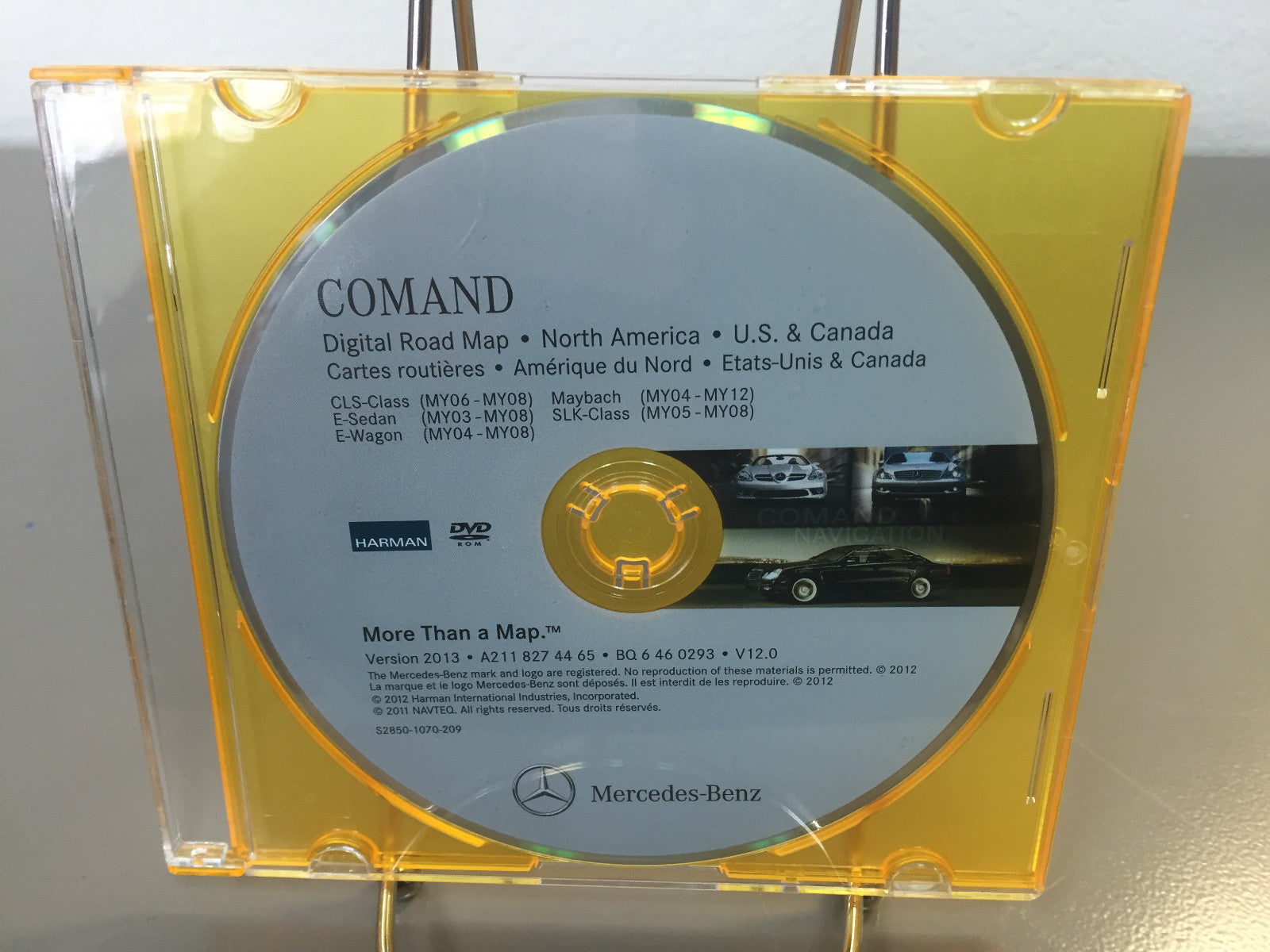 Genuine OEM Mercedes-Benz Navigation DVD 2013 Version BQ 6 46 0293 E CLS SLK