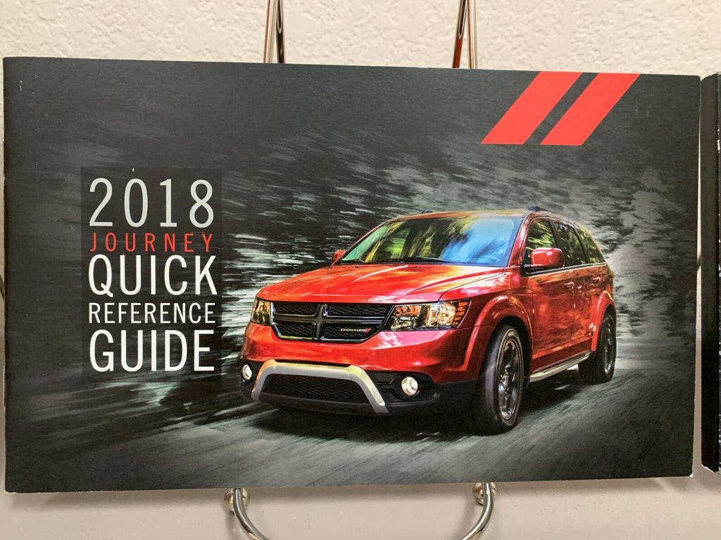 2018 Dodge Journey Genuine OEM Owner's Manual Set w/Dodge Case - Free Shipping!!