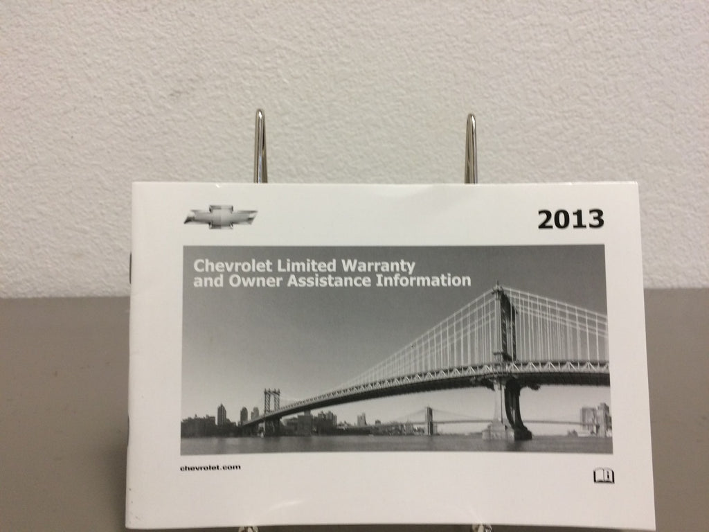 2013 Chevrolet Malibu Genuine OEM Owner's Manual Set--Free Shipping!