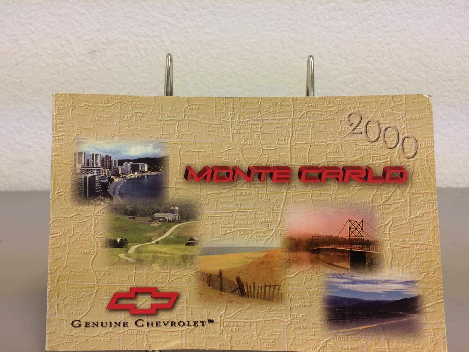 2000 Chevrolet Chevy Monte Carlo Genuine OEM Owner's Manual Set w/Case