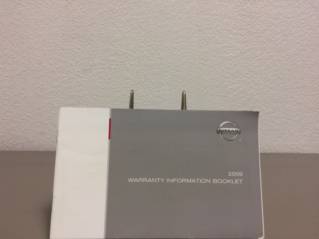 2009 Nissan Maxima Genuine OEM Owner's Manual Set with Navigation Manual & Case