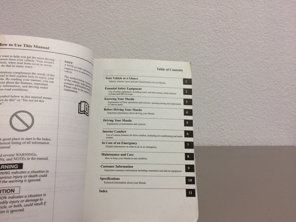 2011 Mazda 3 Genuine OEM Owner's Manual Set w/ Mazda Case-Free Shipping!!!!!!!!!