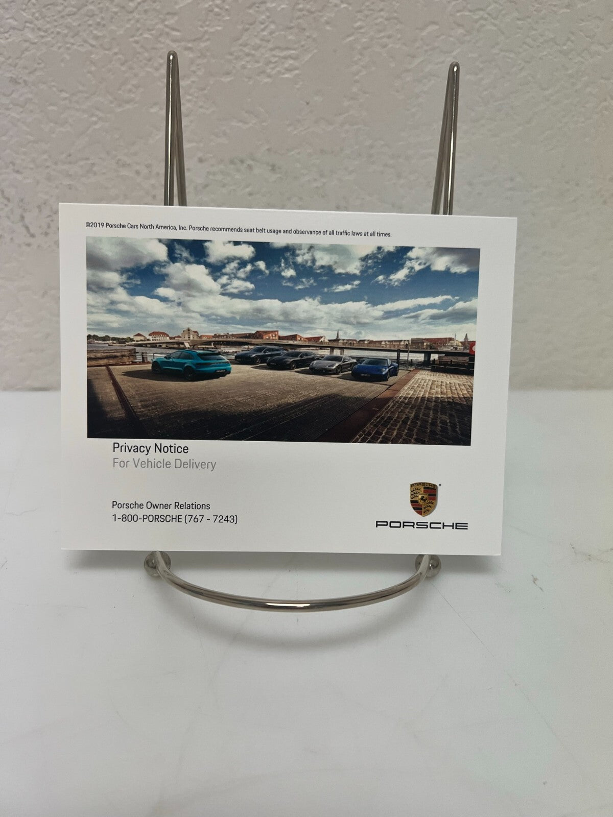 2019 Porsche Macan OEM Owner's Manual w/Supplementals & logo case-Free Shipping!