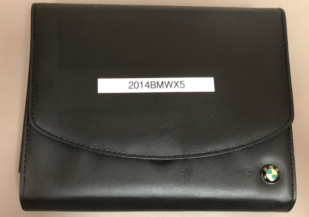 2014 BMW X5 sDrive 35i xDrive 35i xDrive 50i OEM Owners Manual Set w/Navigation