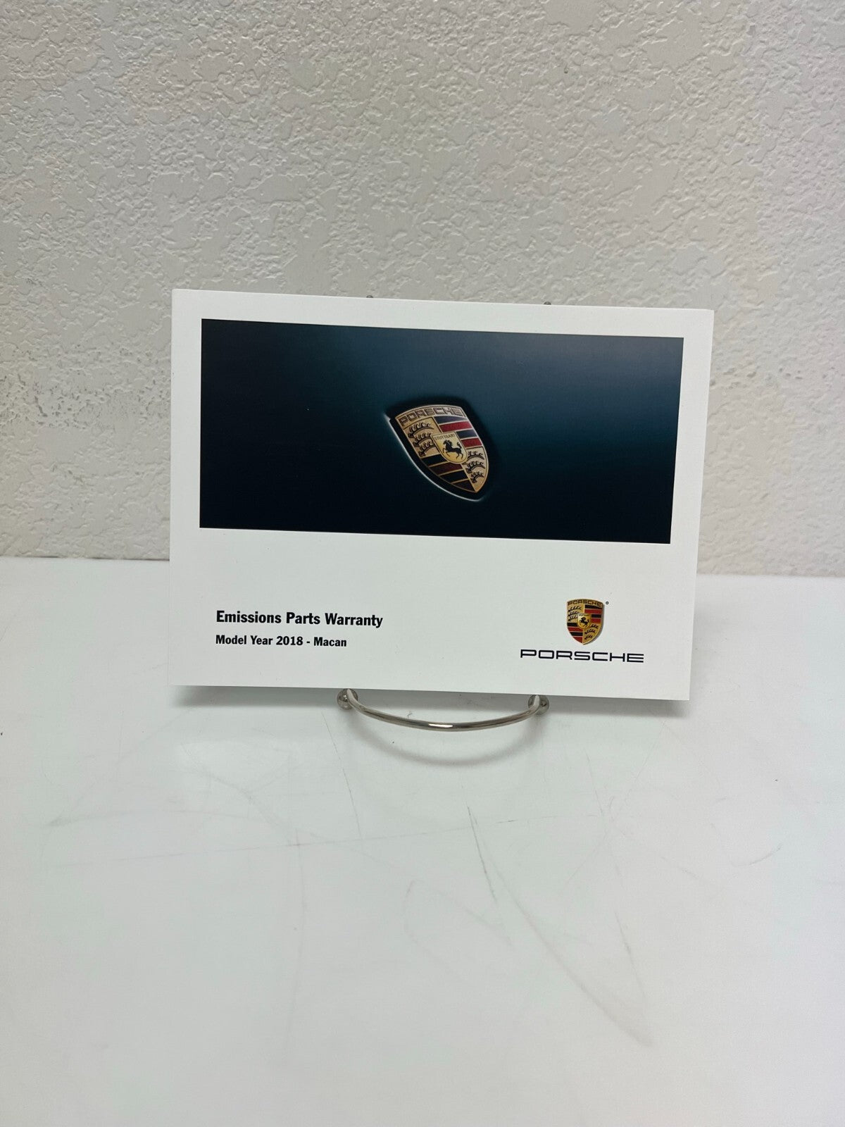 2018 Porsche Macan OEM Owner's Manual w/Supplementals & logo case-Free Shipping!