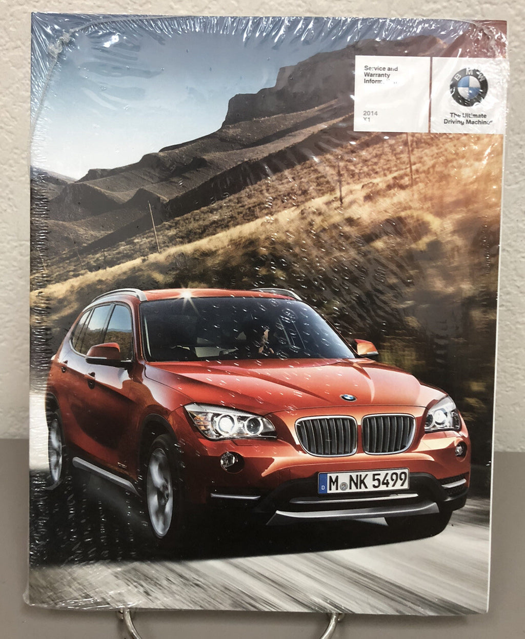 2014 BMW X1 sDrive28i xDrive28i xDrive35i OEM Owner's Manual w/iDrive Navigation