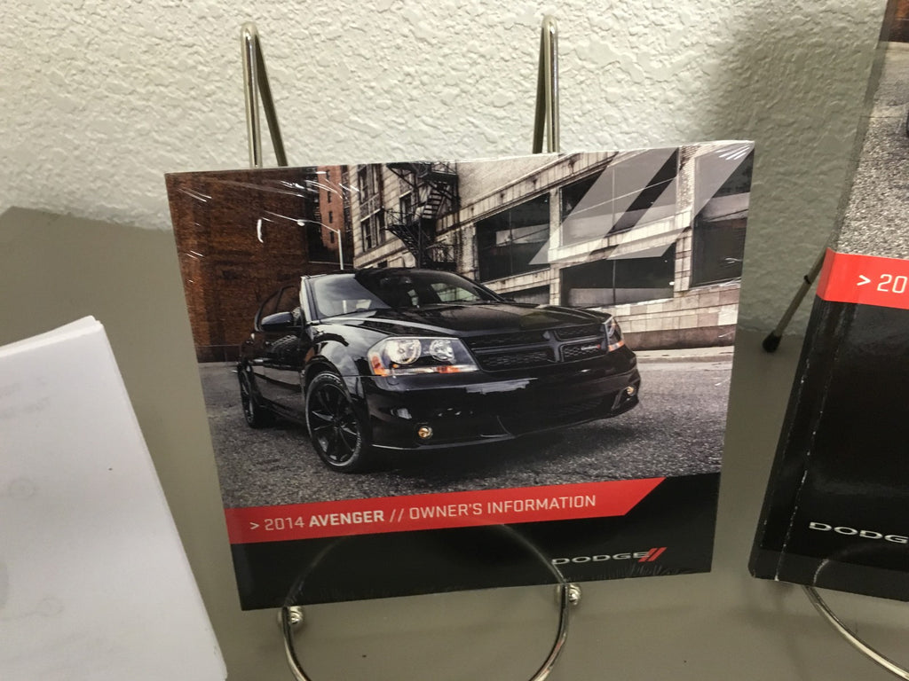 2014 Dodge Avenger Genuine OEM Owner's Manual - Fast Free Shipping