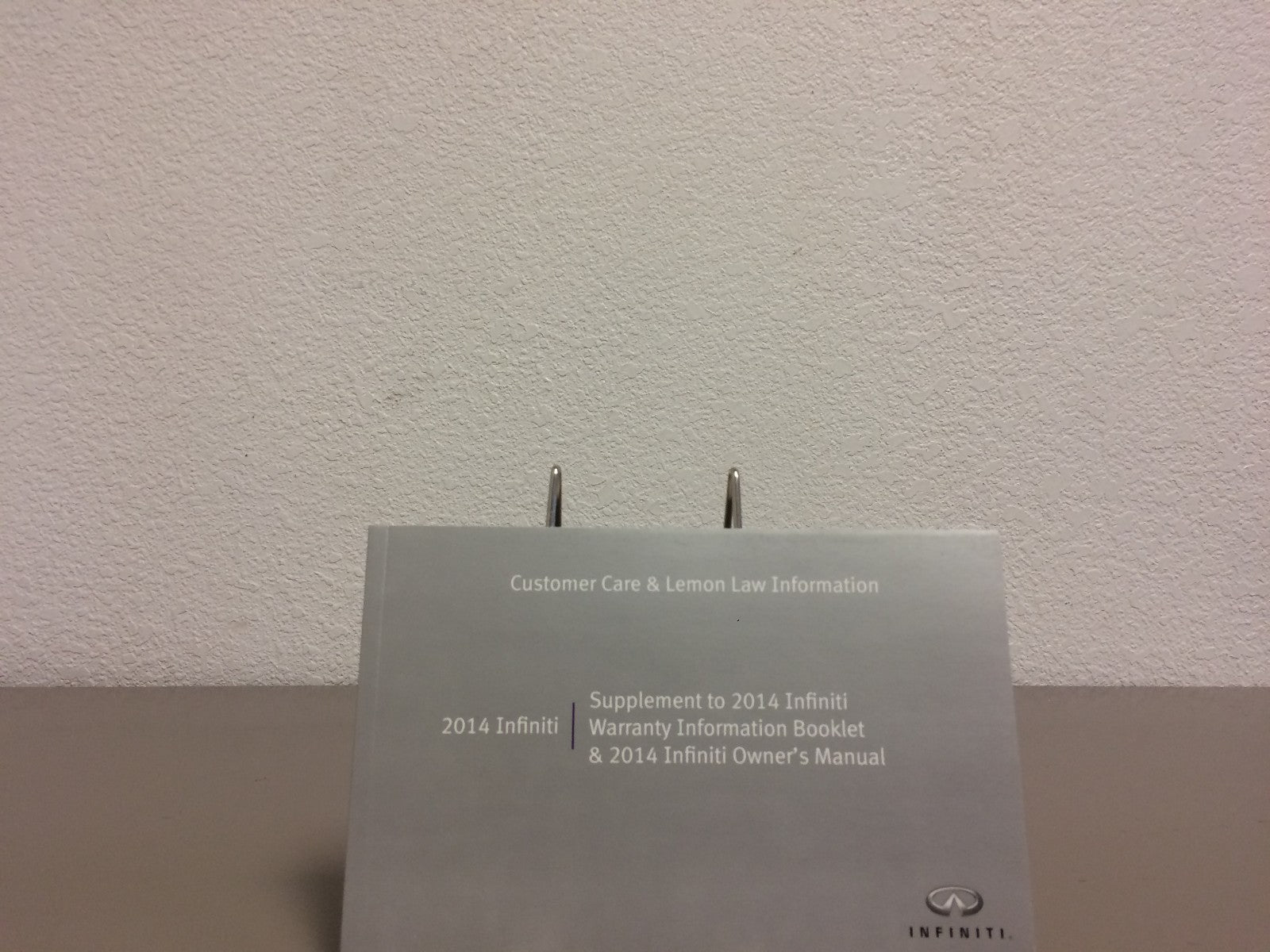 2014 Infiniti Q50 Genuine OEM Owner's Manual Set w/Infiniti Case--Free Shipping!