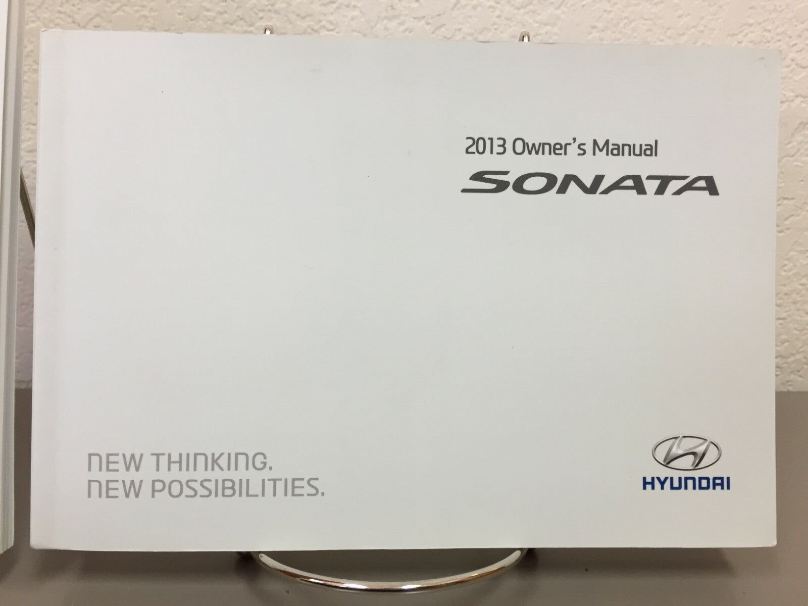 2013 Hyundai Sonata Genuine OEM Owner's Manual Set w/Case--Free Shipping