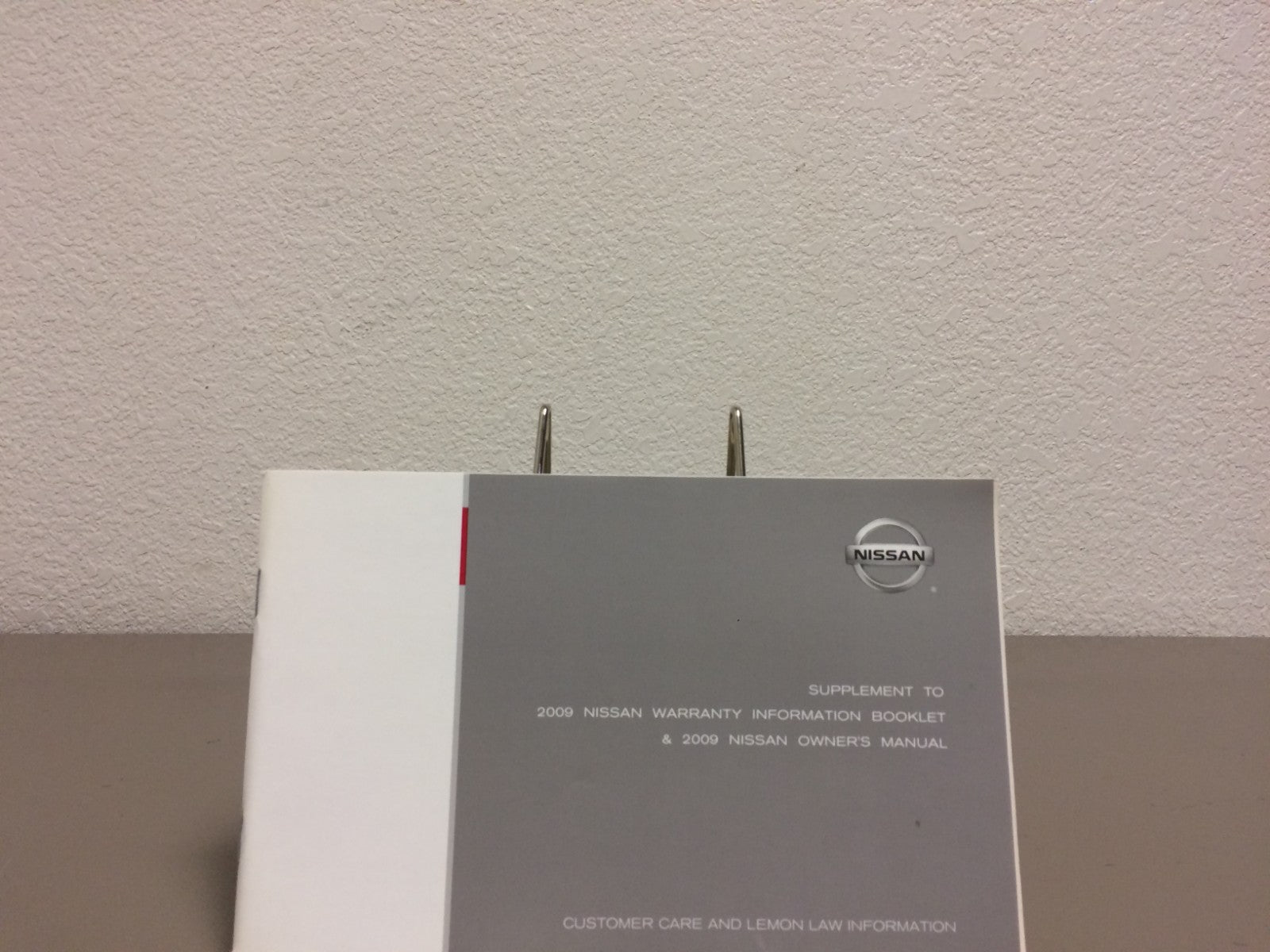 2009 Nissan Maxima Genuine OEM Owner's Manual Set with Navigation Manual & Case
