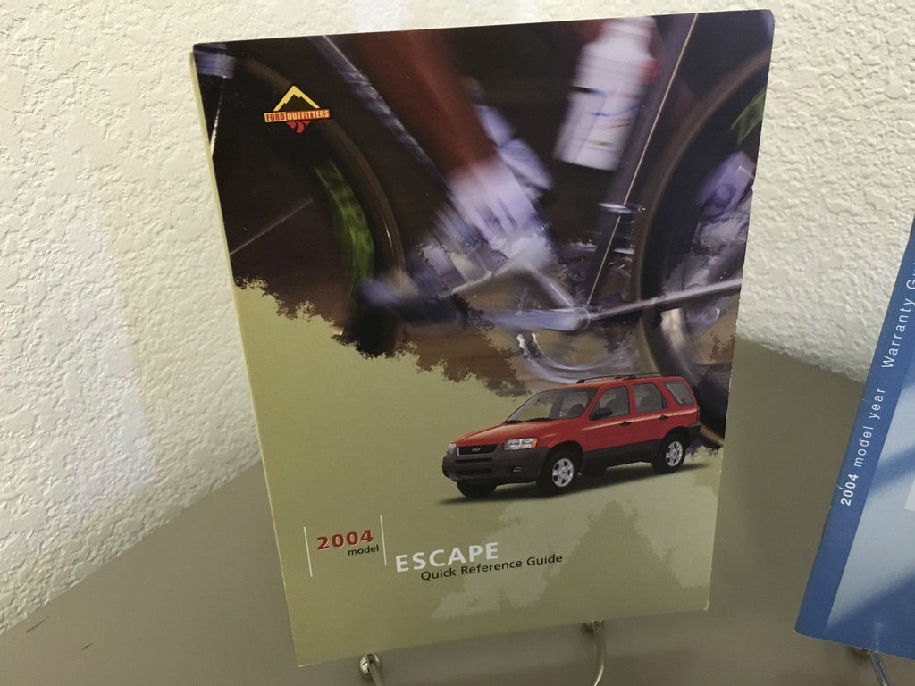 2004 Ford Escape Owner's Manual Genuine OEM Owners Manual Set - Free Shipping