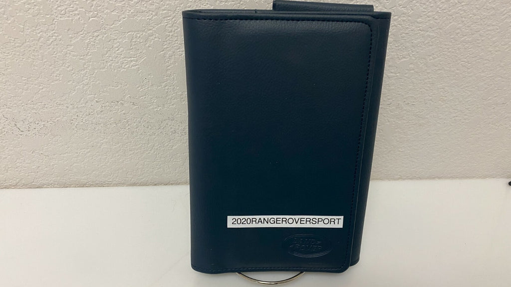 2020 Land Rover Range Rover Sport Genuine OEM Owner's Manual w/Case