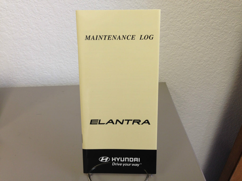 2007 Hyundai Elantra OEM Owner's Manual with Supplements and Case