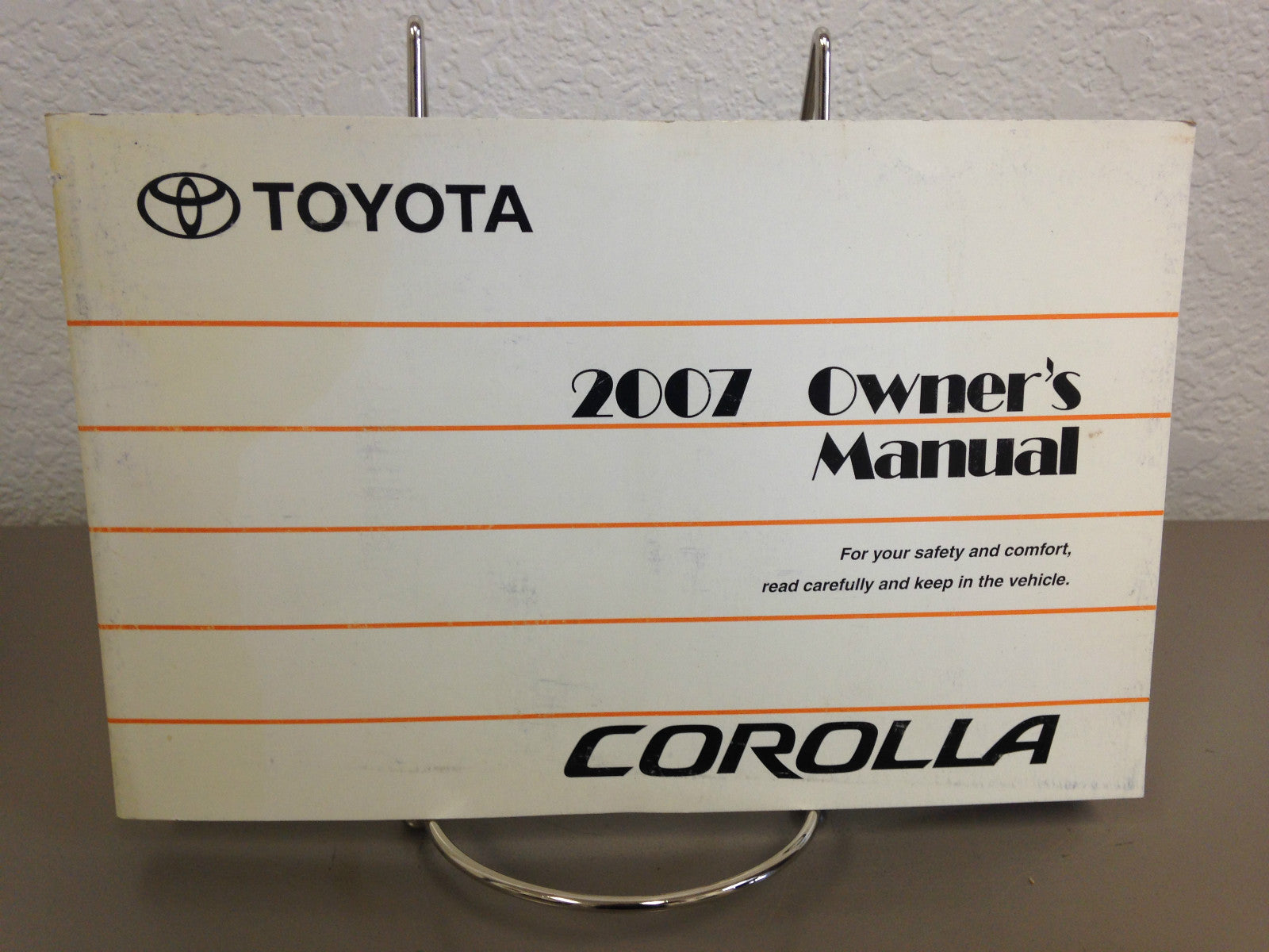2007 Toyota Corolla OEM Owner's Manual Set w/ Supplements - Free Shipping
