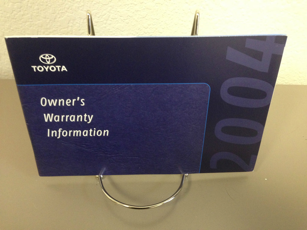 2004 Toyota Camry Genuine OEM Owner's Manual w/Supplements & Case-Free Shipping!