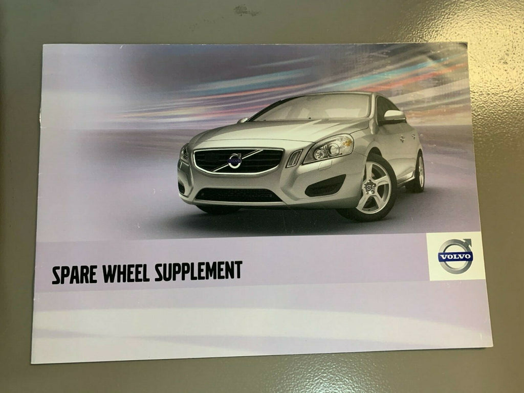 2012 Volvo S60 Genuine OEM Owner's Manual Set with Case--Free Shipping!
