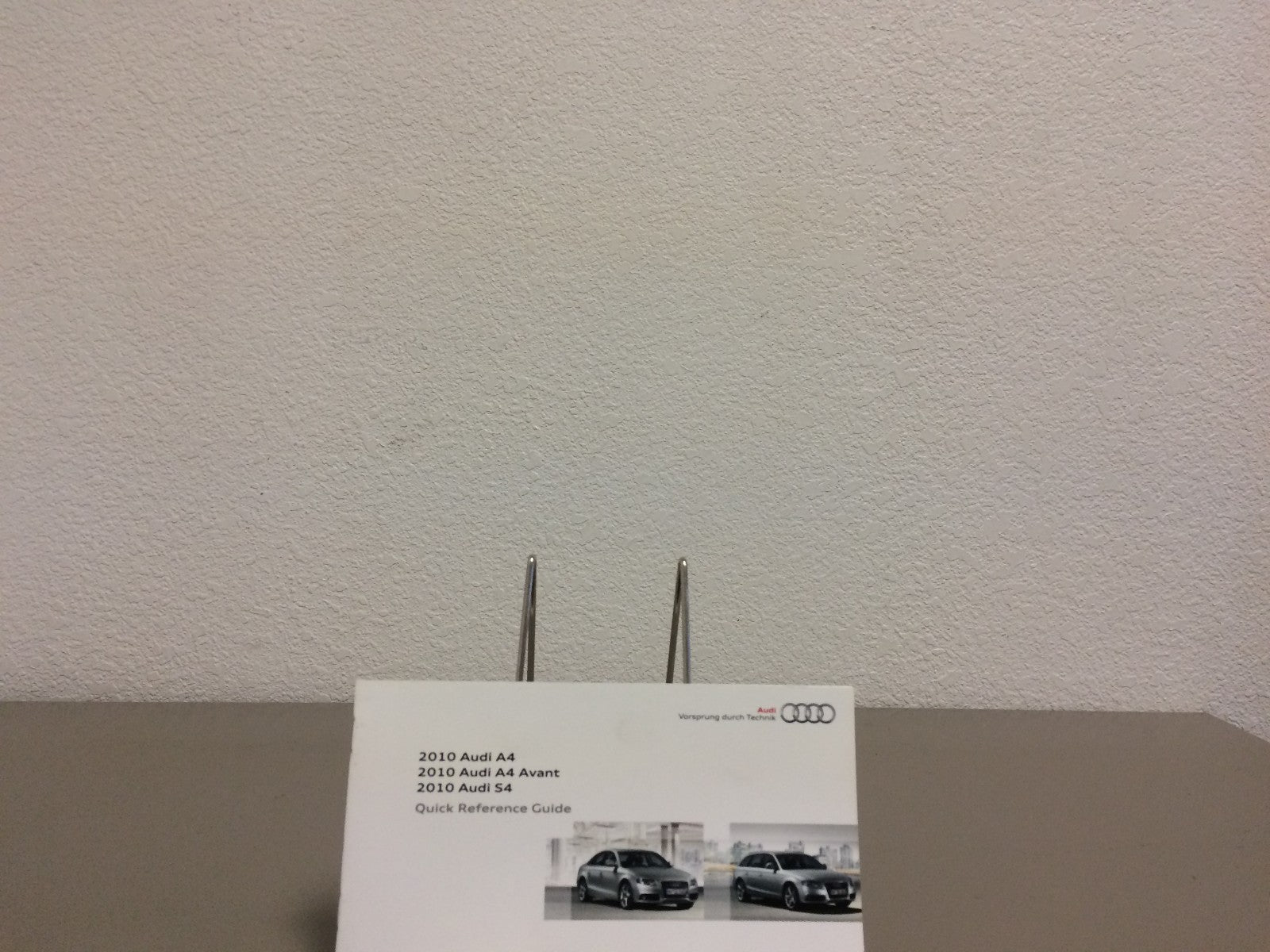 2010 Audi A4 Sedan Genuine OEM Owners Manual Set w/Navigation Manual & Audi Case