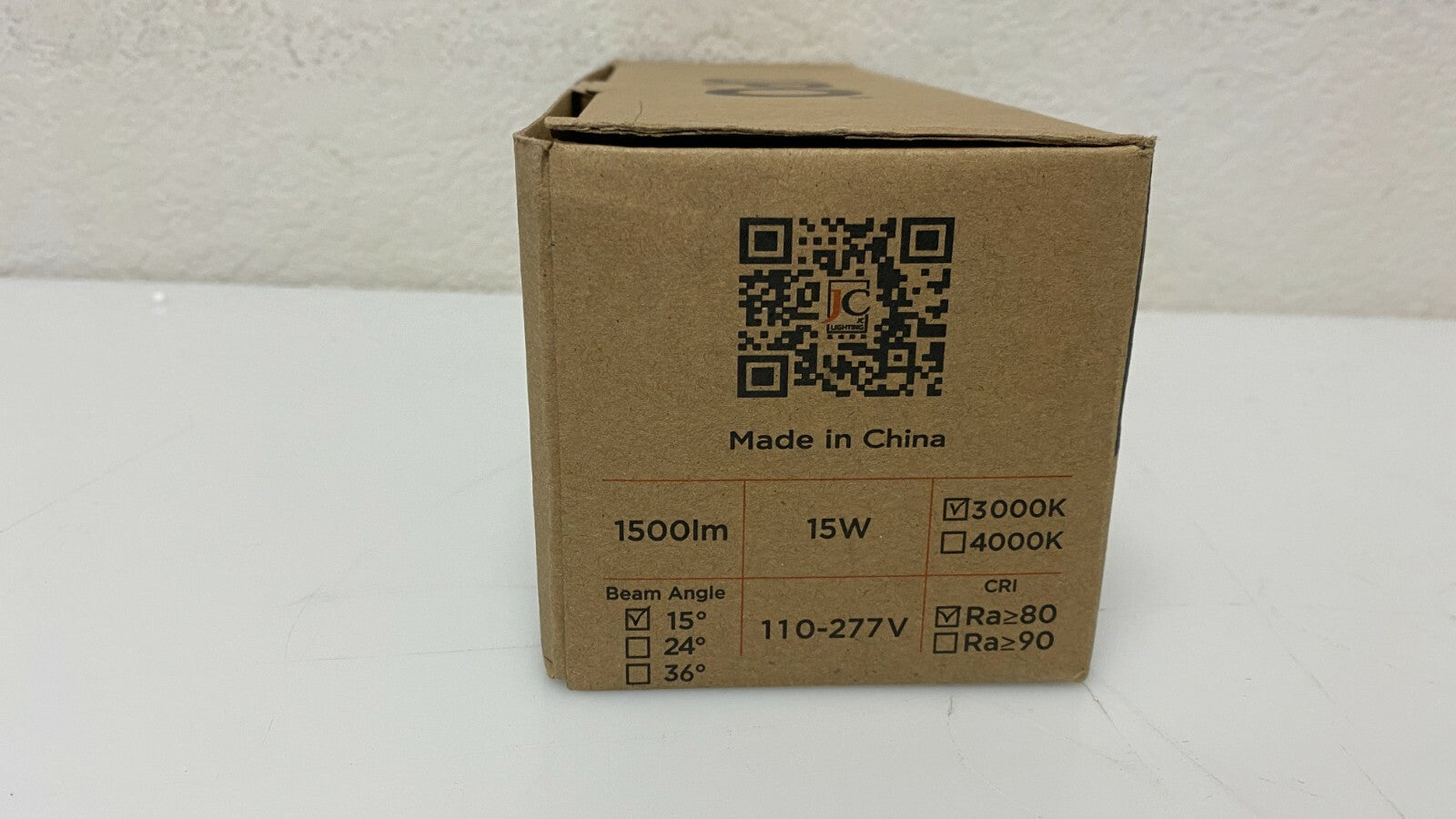 UPO LED Track Lighting 1 Light 1500lm 15w 3000K 15°Beam Angle 2545B Tiny Roll