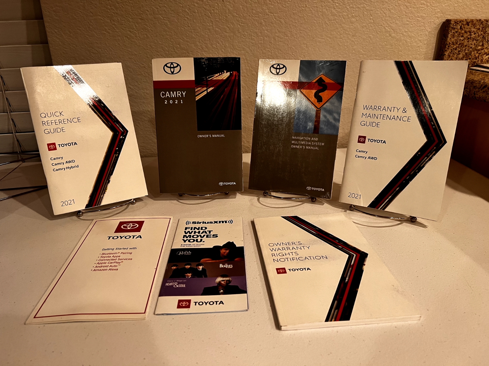2021 Toyota Camry OEM Owner's Manual w/ Free Shipping