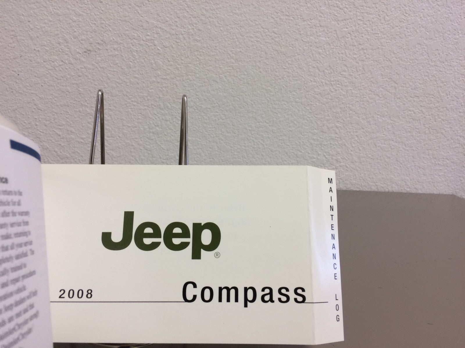 2008 Jeep Compass Genuine OEM Owner's Manual Set w/Jeep Case--Free Shipping!
