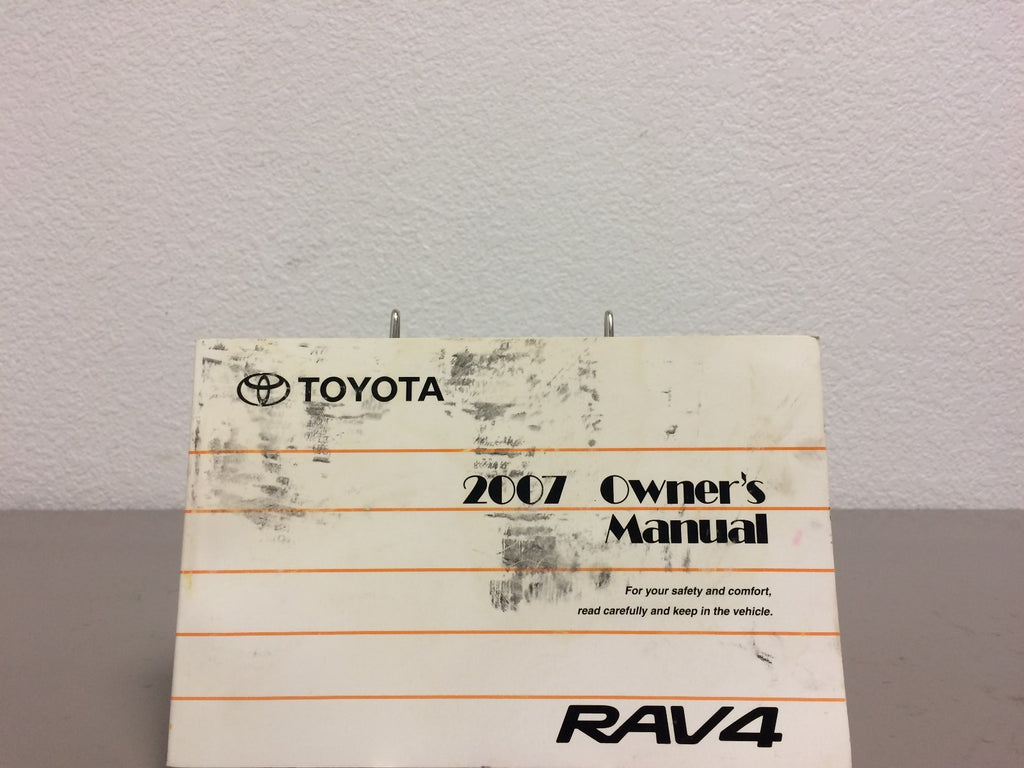 2007 Toyota Rav4 Genuine OEM Owner's Manual - Fast Free Shipping