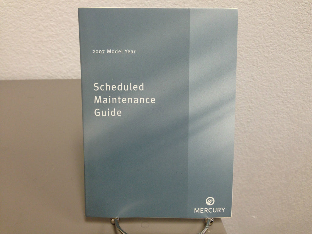 2007 Mercury Milan Genuine OEM Owner's Manual Set with Case - Free shipping!