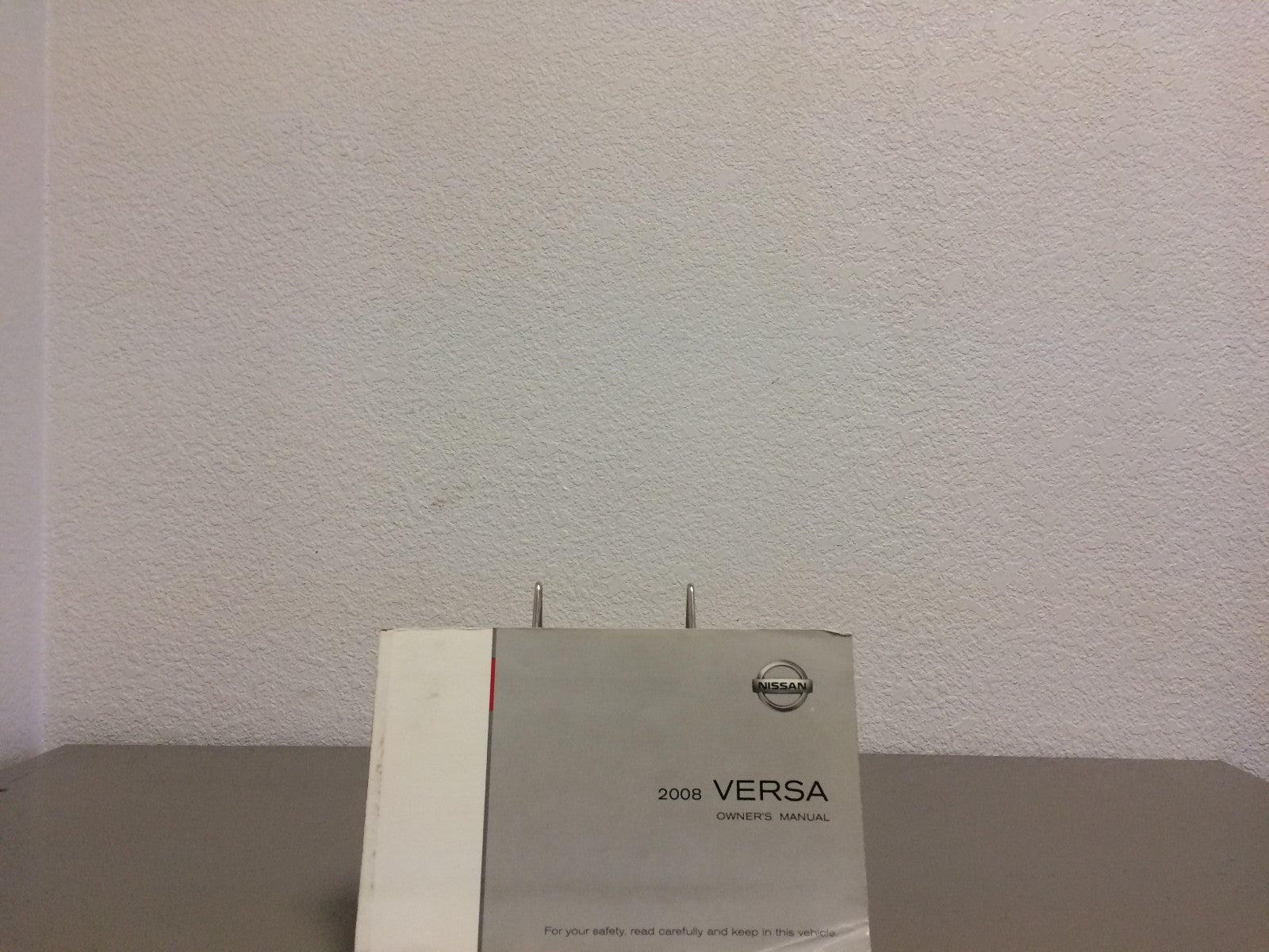 2008 Nissan Versa Genuine OEM Owner's Manual Set w/Nissan Case--Free Shipping!