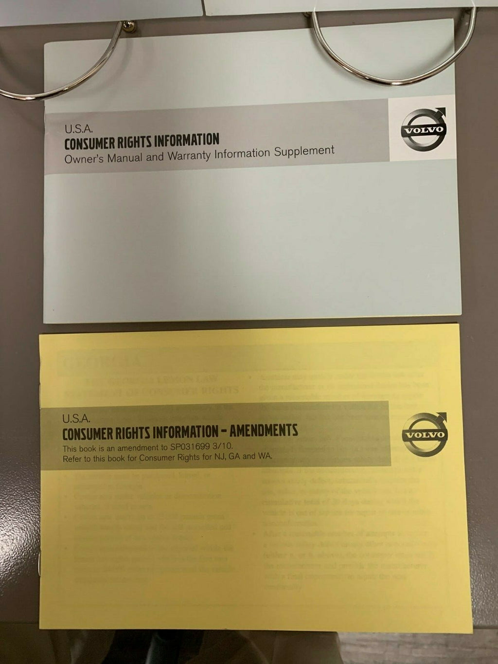 2012 Volvo S60 Genuine OEM Owner's Manual Set with Case--Free Shipping!
