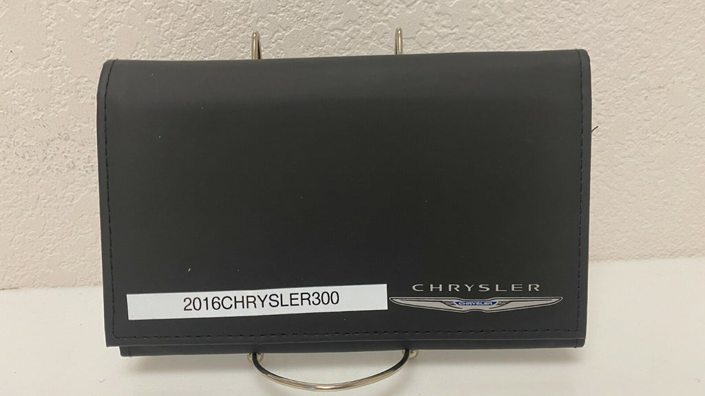 2016 Chrysler 300 Genuine OEM Owner's Manual w/Chrysler Logo Case Free Shipping