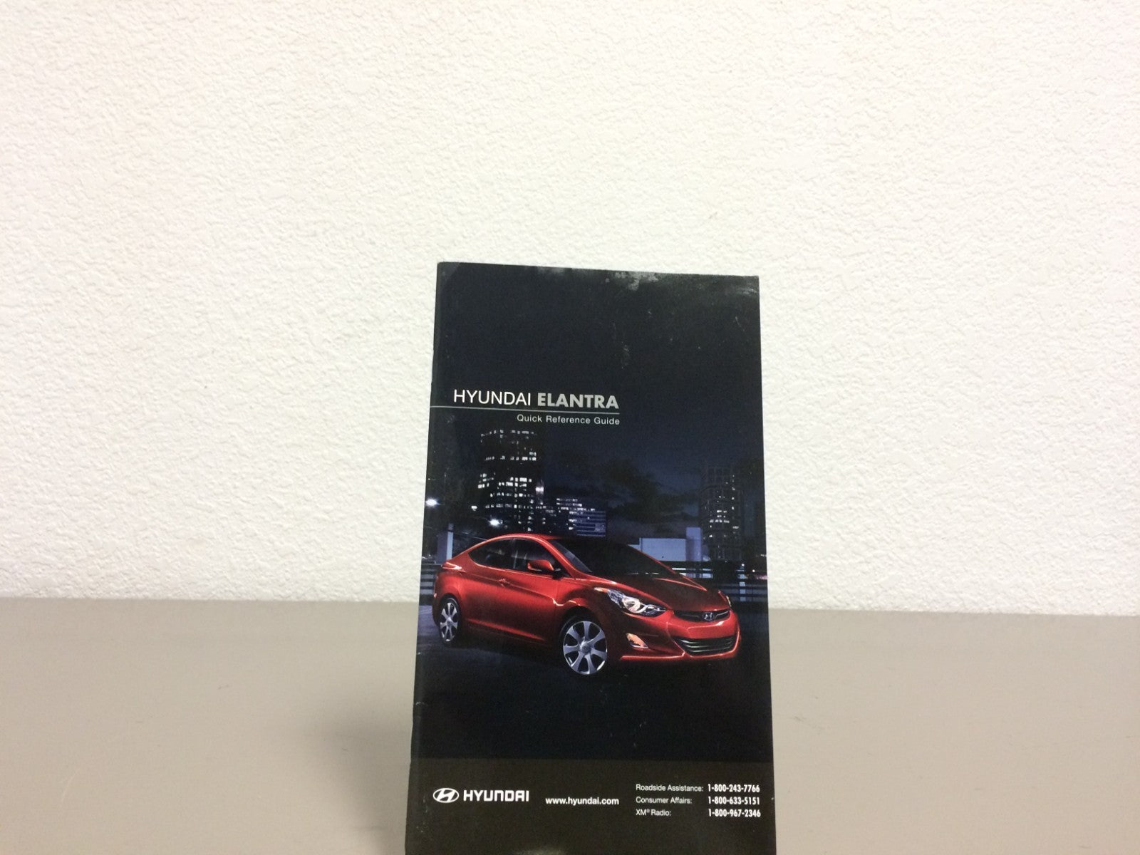 2012 Hyundai Elantra Genuine OEM Owner's Manual Set w/Navigation & Bonus Key FOB