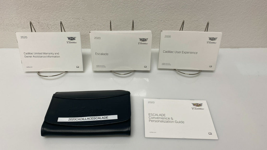 2020 Cadillac Escalade Genuine OEM Owner's Manual w/Navigation & Case