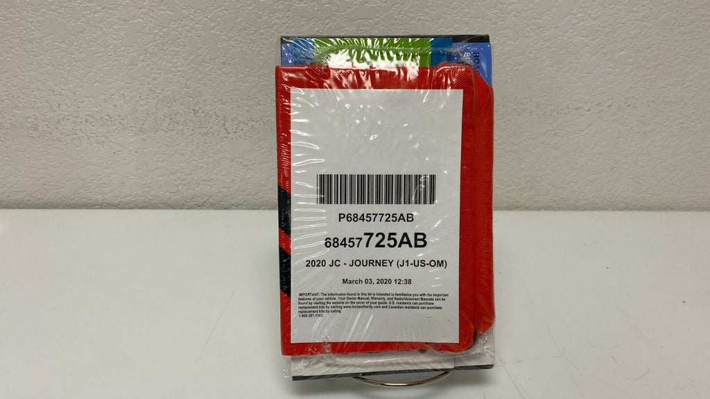 NEW SEALED 2020 Dodge Journey Genuine OEM Owner's Manual P68457725AB