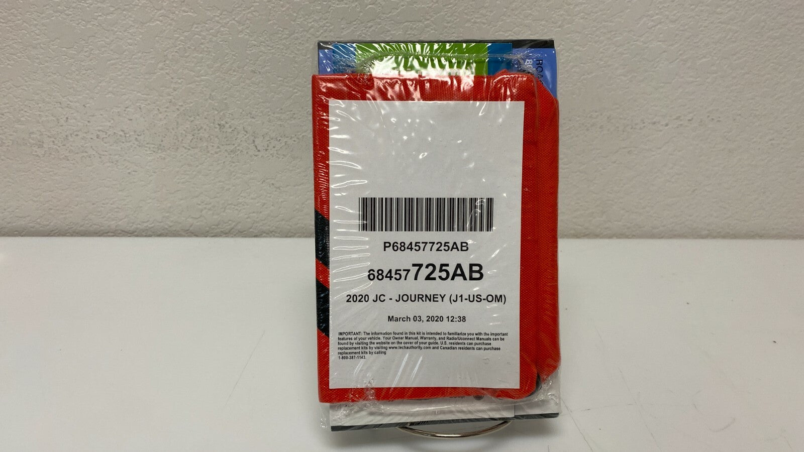 NEW SEALED 2020 Dodge Journey Genuine OEM Owner's Manual P68457725AB