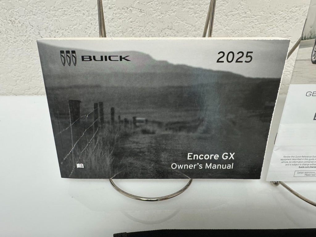 2025 Buick Encore GX Genuine OEM Owner's Manual Set With Case