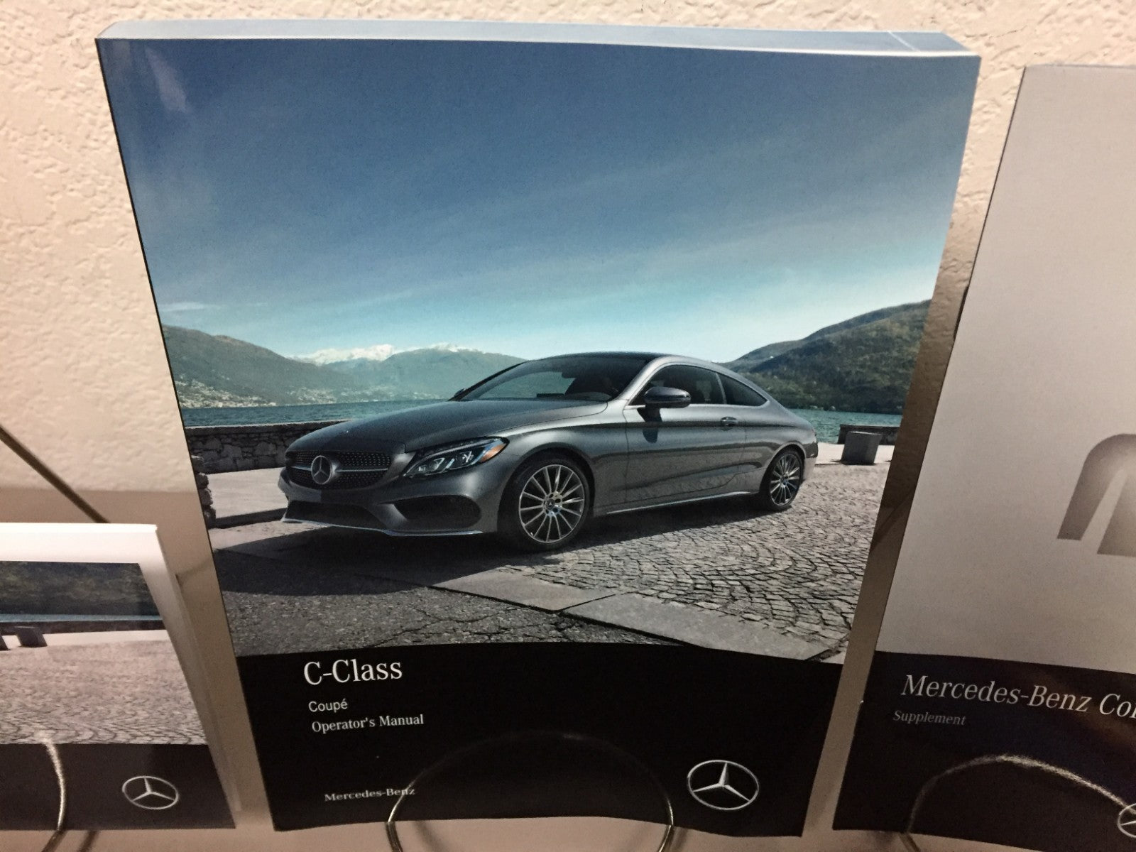 2018 Mercedes-Benz C-Class Coupe Genuine OEM Owner's Manual Set w/Mercedes Case