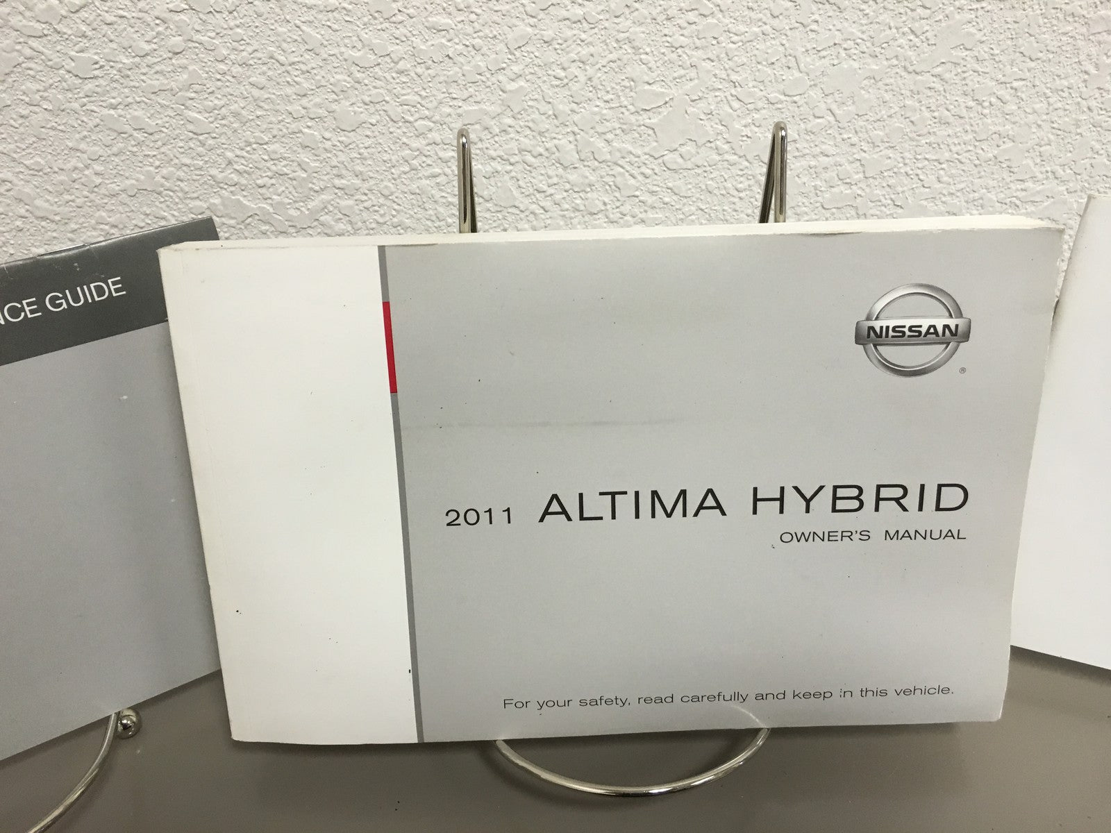 2011 Nissan Altima Hybrid Genuine OEM Owner's Manual Set with Case