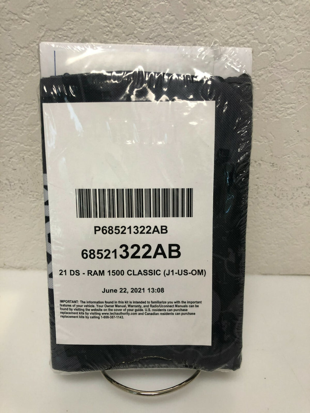 2021 Dodge Ram 1500 Classic OEM Owner's Manual Factory Sealed w/Free Shipping!!!